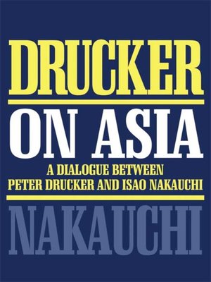 cover image of Drucker on Asia
